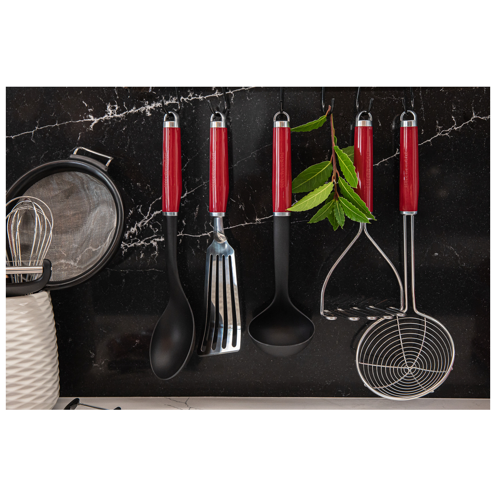 Лопатка кухонна KitchenAid Coreline з прорізами, 32,8 см, червоний (KAG024OHERE) - зображення 5