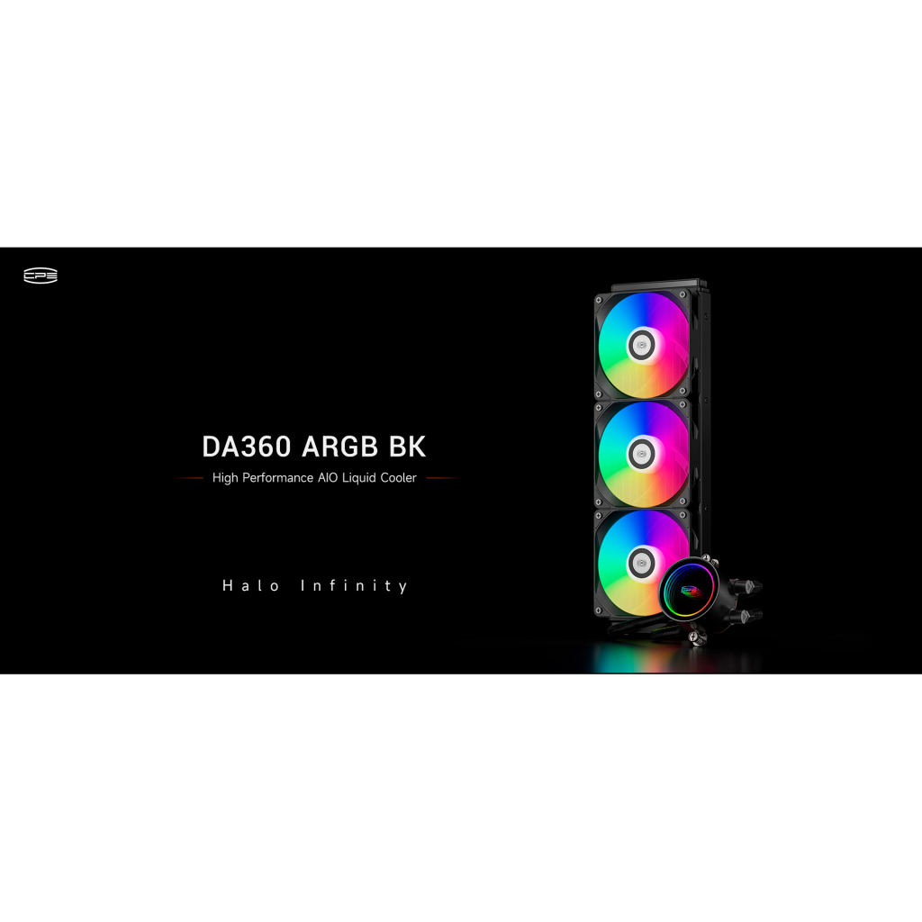 Система рідинного охолодження PcCooler DA360 ARGB BK - изображение 5