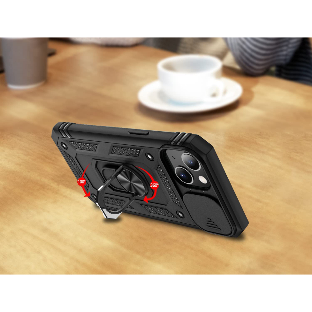 Чохол до мобільного телефона BeCover Military Apple iPhone 13 Black (707103) - зображення 5