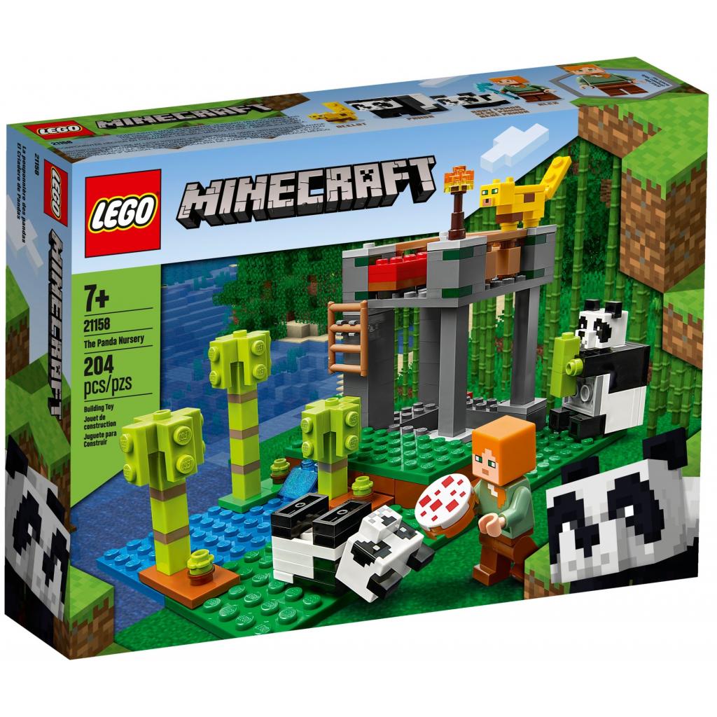 Конструктор LEGO Minecraft Ферма панд 204 деталі (21158) - зображення 1