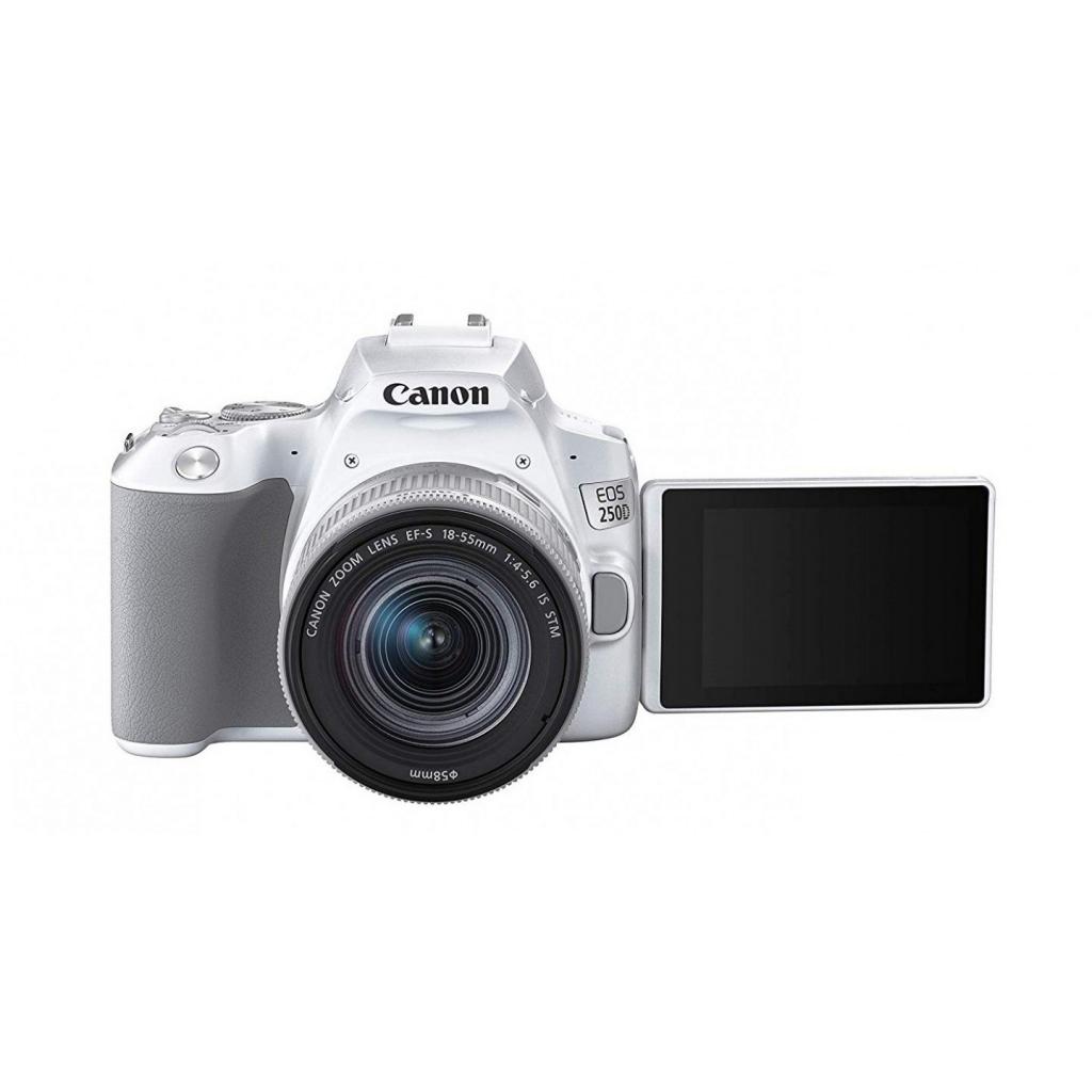 Цифровий фотоапарат Canon EOS 250D 18-55 IS White (3458C003AA) - зображення 4