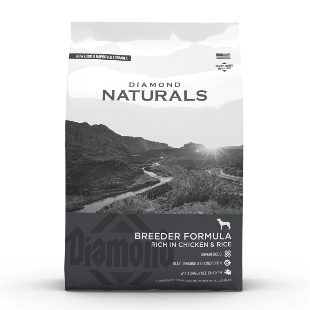 Сухий корм для собак Diamond Naturals Breeder Formula Chicken&Rice 20 кг (0074198615193) - зображення 1