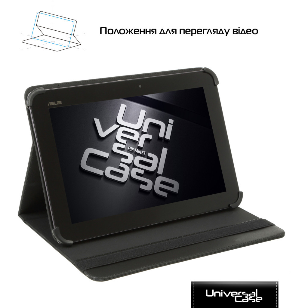 Чохол до планшета Armorstandart Silicone Hooks 10 Black (ARM59078) - зображення 3