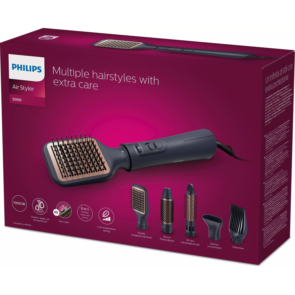 Фен-щітка Philips BHA530/00 - зображення 9