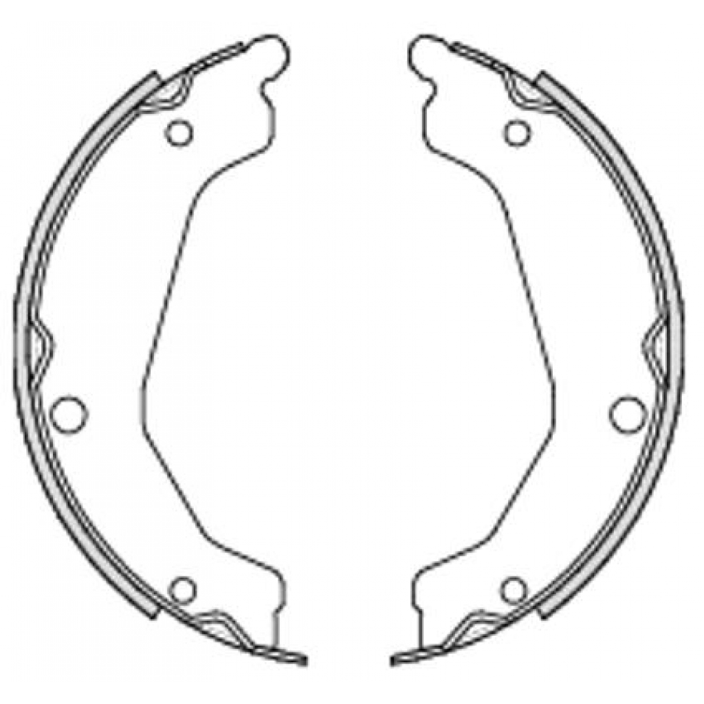 Гальмівні колодки REMSA 4694.00 - зображення 1