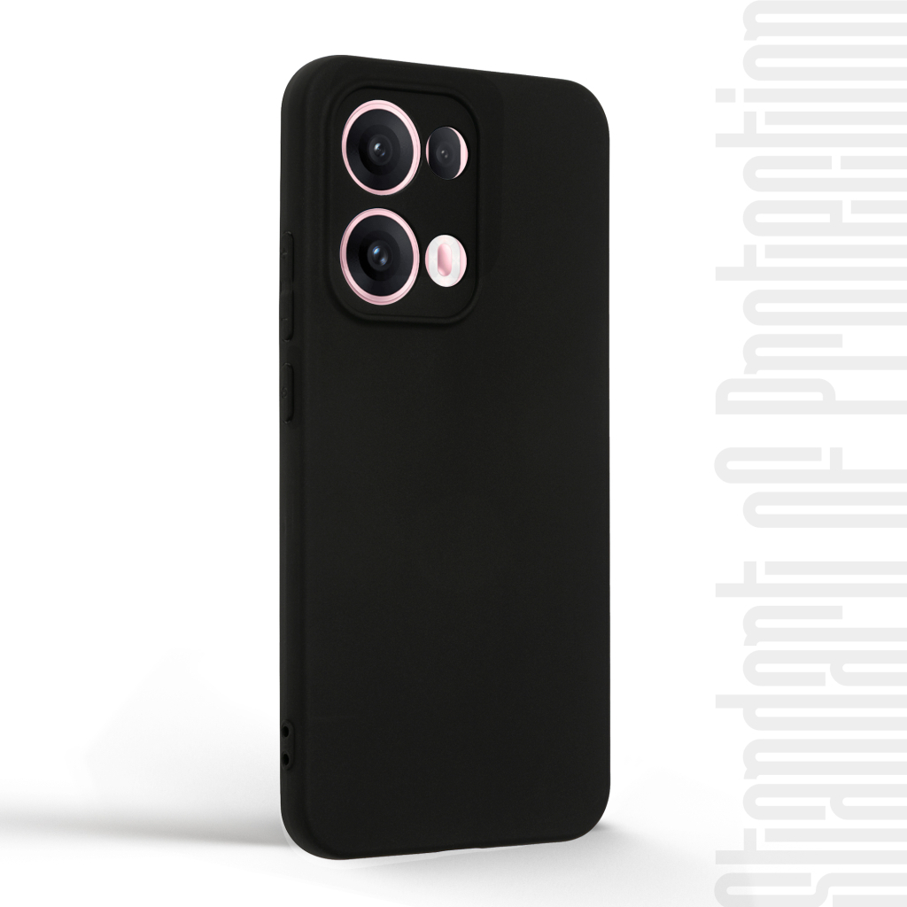 Чохол до мобільного телефона Armorstandart Matte Slim Fit OPPO Reno13 5G Camera cover Black (ARM81898) - зображення 2