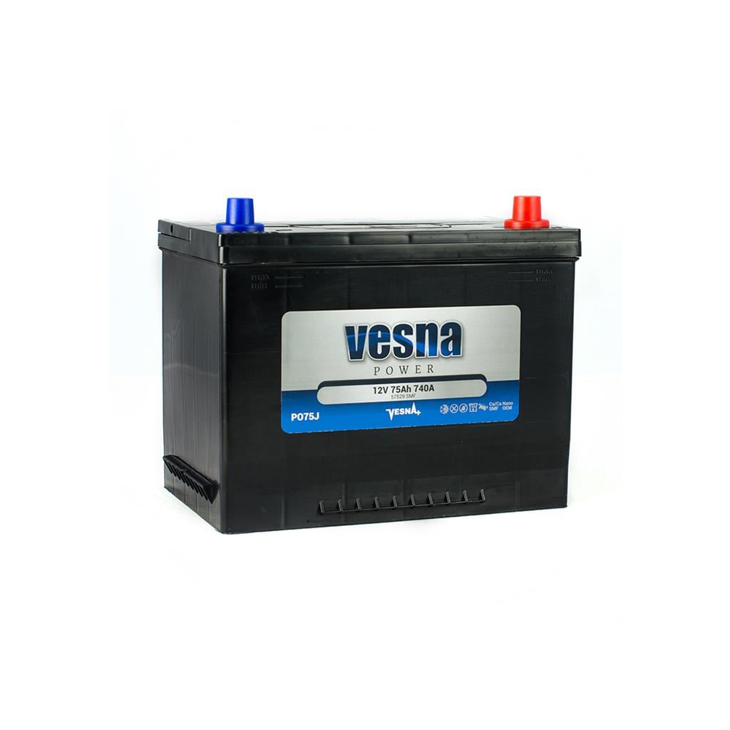 Акумулятор автомобільний Vesna 75 Ah/12V Vesna Japan Euro (415 875) - зображення 2