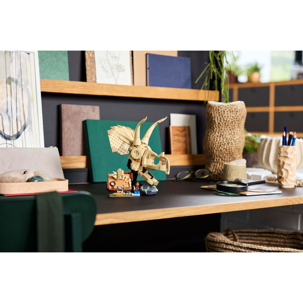 Конструктор LEGO Jurassic World Скам''янілості динозаврів: череп трицератопса (76969) - зображення 9