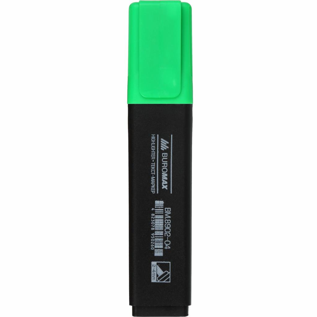 Маркер JOBMAX текстовий, зелен, 2-4 мм, вод.ос Buromax (BM.8902-04) - зображення 2