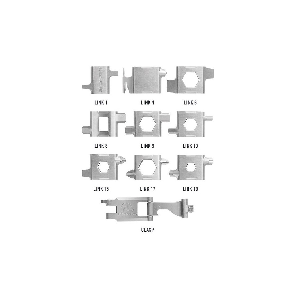Мультитул Leatherman Tread Metric-LT Stainless (832431) - зображення 8