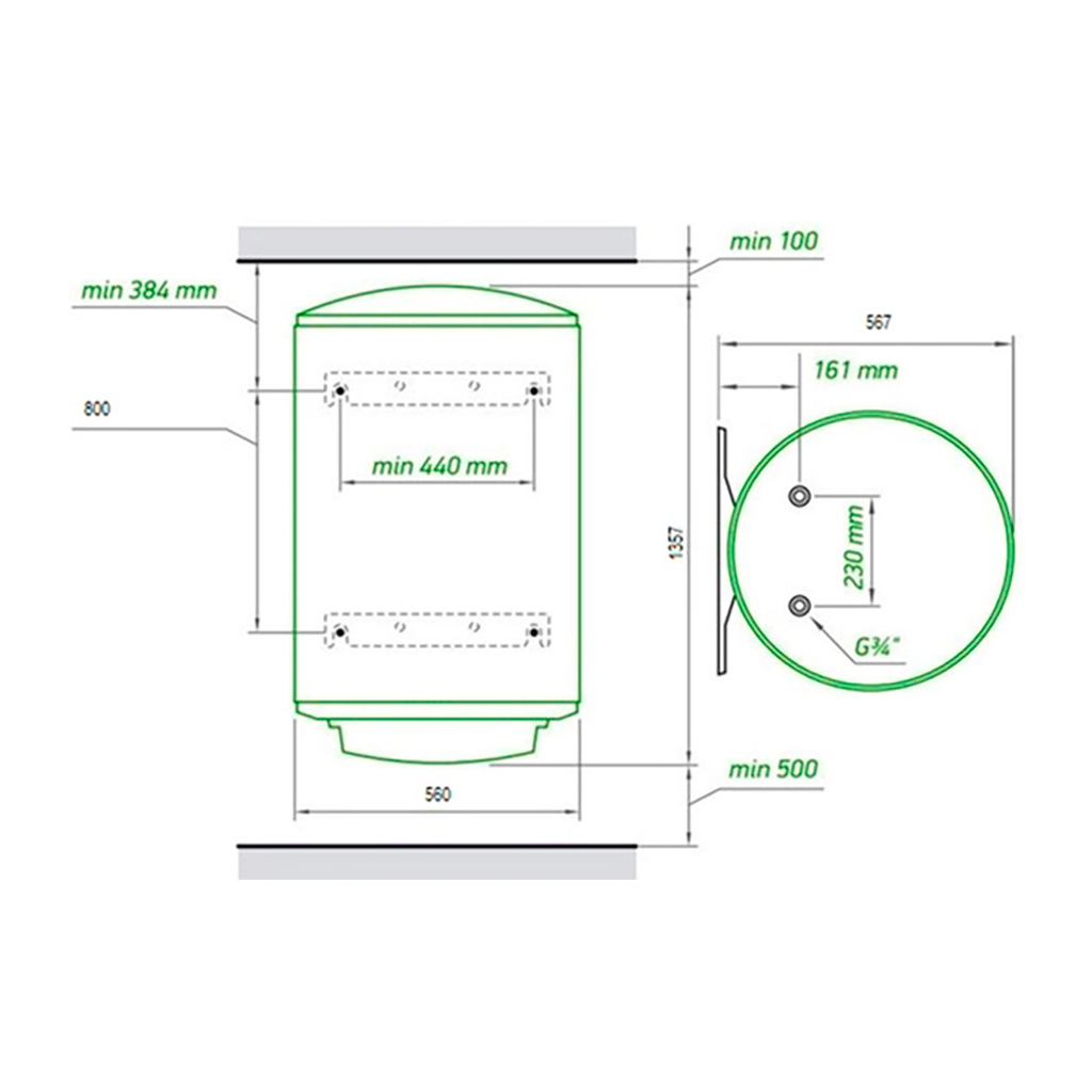 Бойлер Tesy 304065 - зображення 3