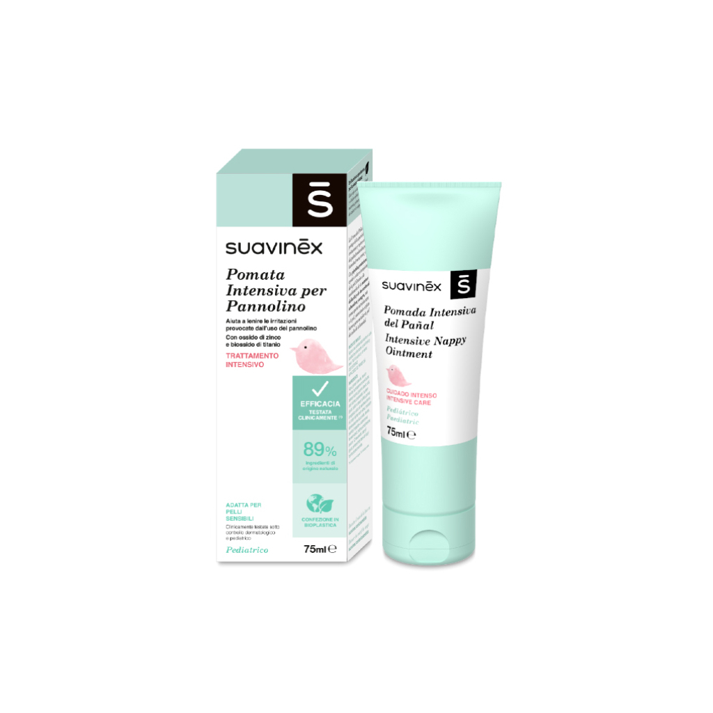 Дитячий крем Suavinex під підгузок для чутливої шкіри, 75 мл (306364) - зображення 1