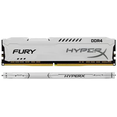 Модуль пам'яті для комп'ютера DDR4 16GB (2x8GB) 2133 MHz HyperX FURY White Kingston Fury (ex.HyperX) (HX421C14FW2K2/16) - зображення 3