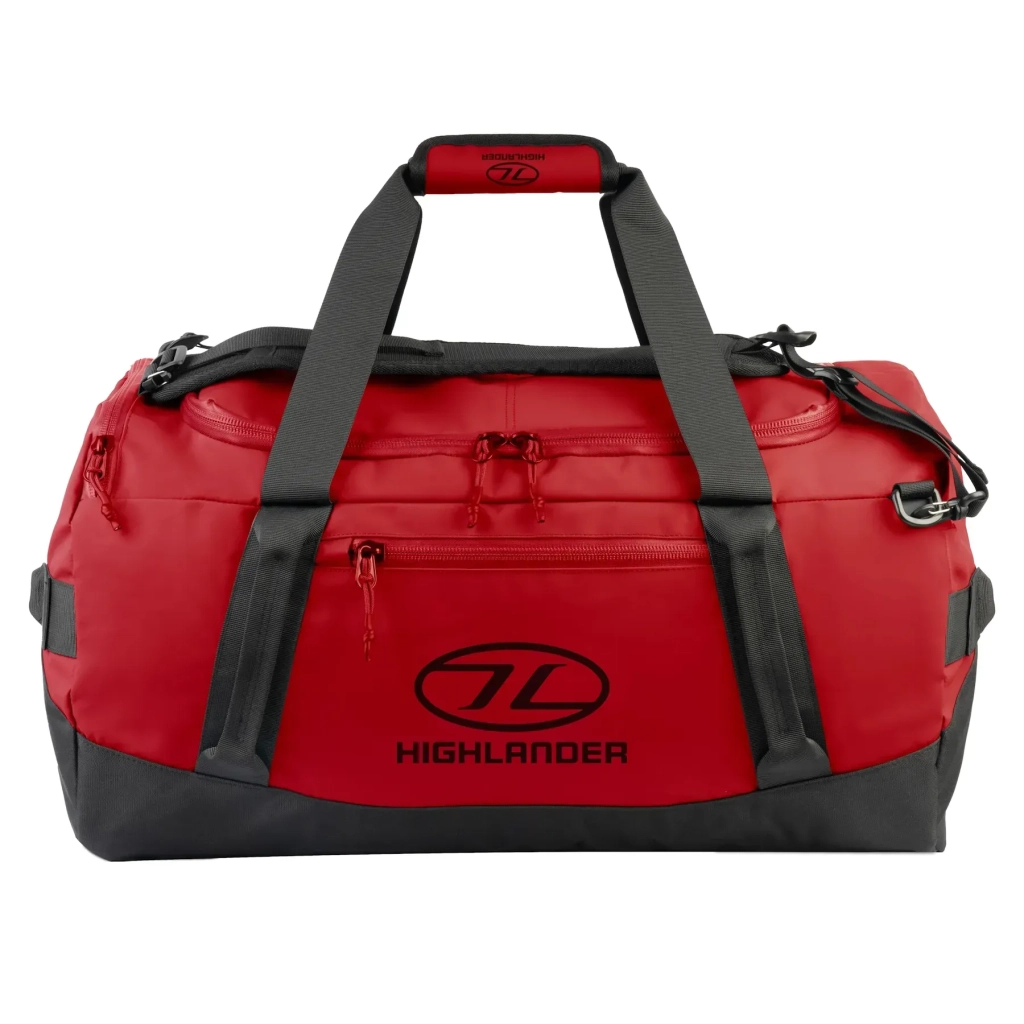 Дорожня сумка Highlander водозахисна Hauler Duffel 65L Red (DB133-RD) (931641) - зображення 1