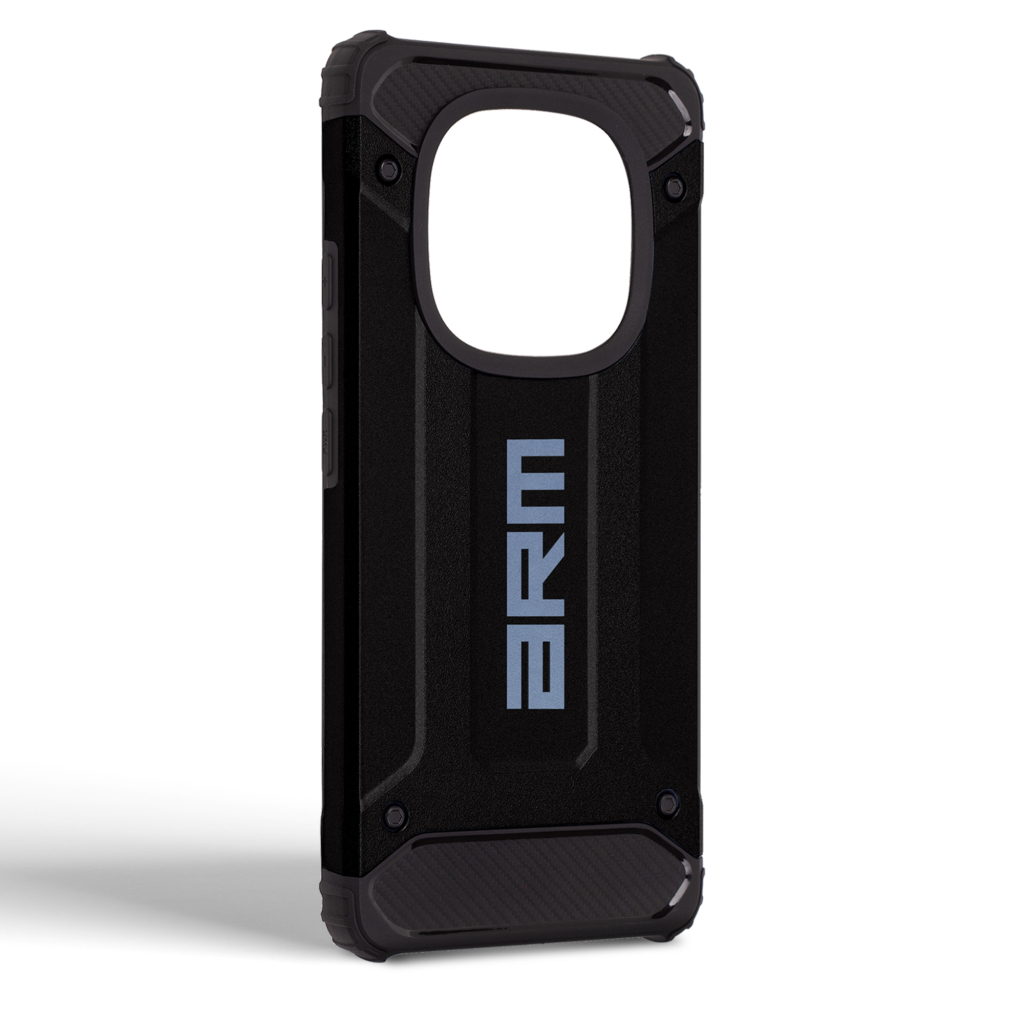 Чохол до мобільного телефона Armorstandart Panzer Xiaomi Redmi Note 14 Pro 4G / 14 Pro 5G / Poco X7 Black (ARM79848) - зображення 2