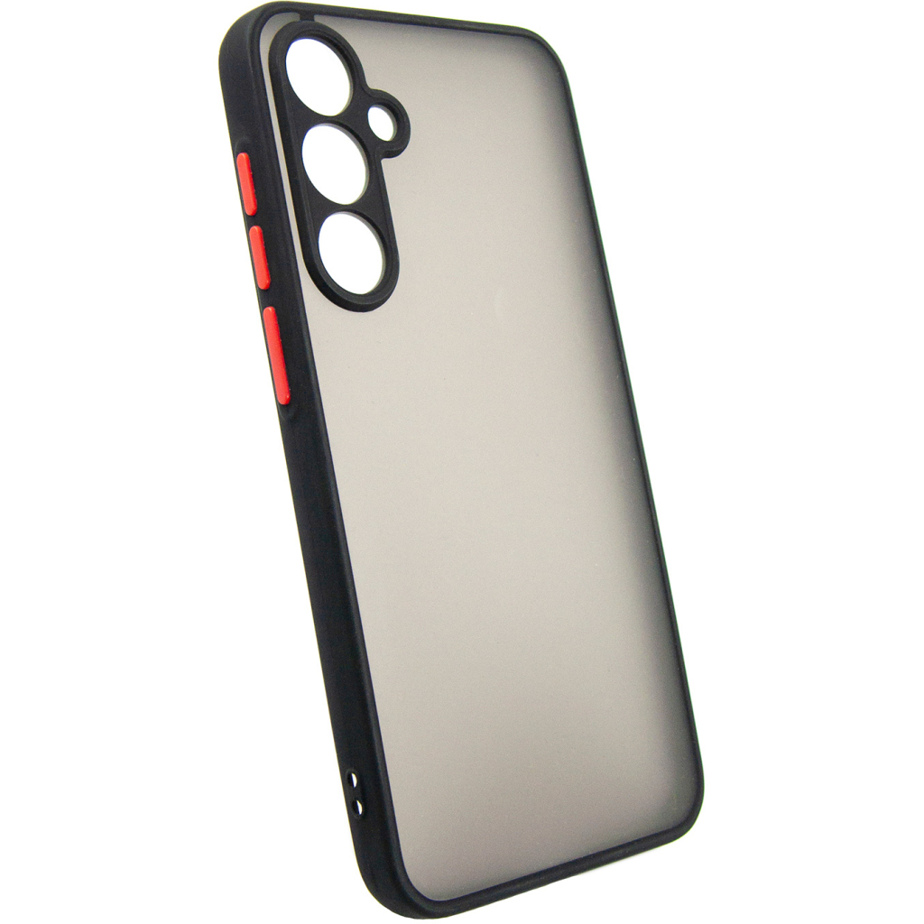 Чохол до мобільного телефона Dengos Matte Samsung Galaxy S23 FE (black) (DG-TPU-MATT-131) - зображення 2