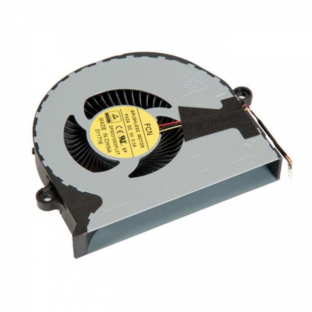 Вентилятор ноутбука Acer Aspire E5-471/471G/571/571G DC(5V,0.5A) 3pin (DFS531005FL0T/FCN48ZRYFATN00/MF60120V1-C690-G99) - изображение 3