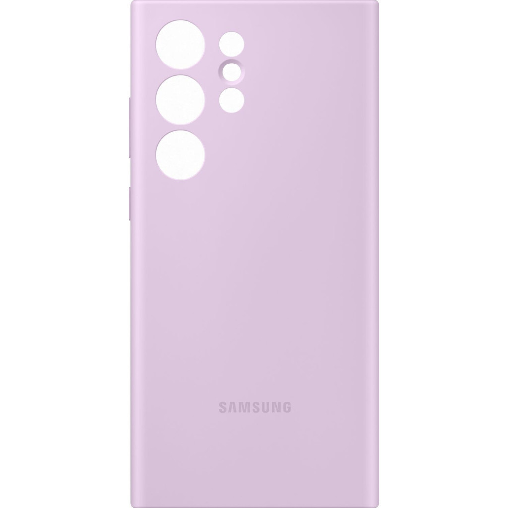 Чохол до мобільного телефона Samsung Galaxy S23 Ultra Silicone Case Lilac (EF-PS918TVEGRU) - зображення 1