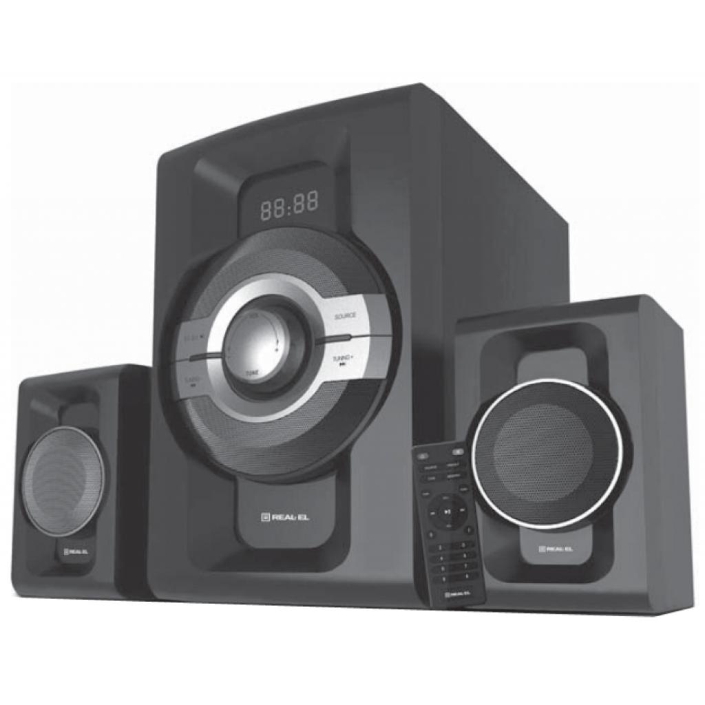 Акустична система REAL-EL M-590 Black - зображення 1