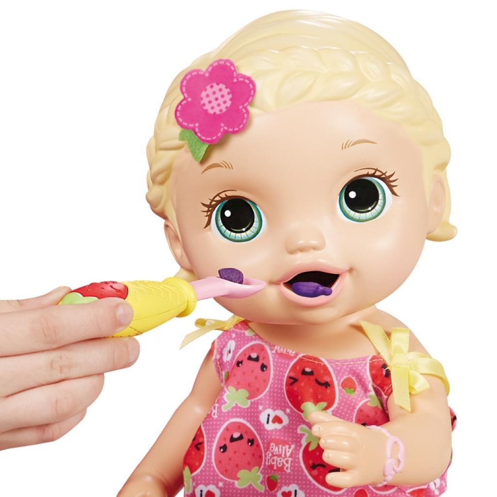 Лялька Hasbro Baby Alive Малятко Лілі зі снеками (C2697) - зображення 3