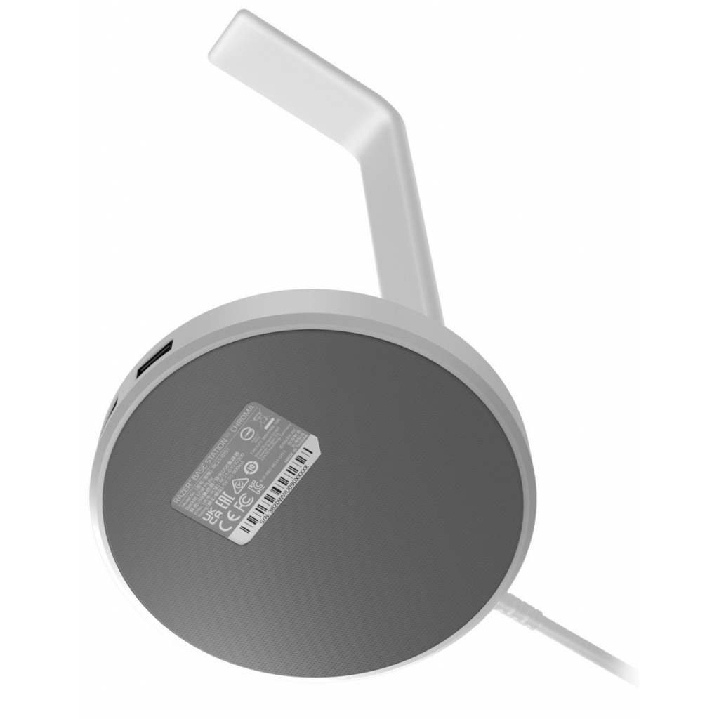 Підставка для гарнітури Razer Base Station V2 Chroma Mercury (RC21-01510300-R3M1) - зображення 4