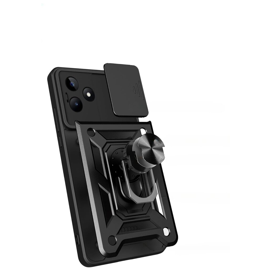 Чохол до мобільного телефона BeCover Military Realme C63 Black (712178) - зображення 4