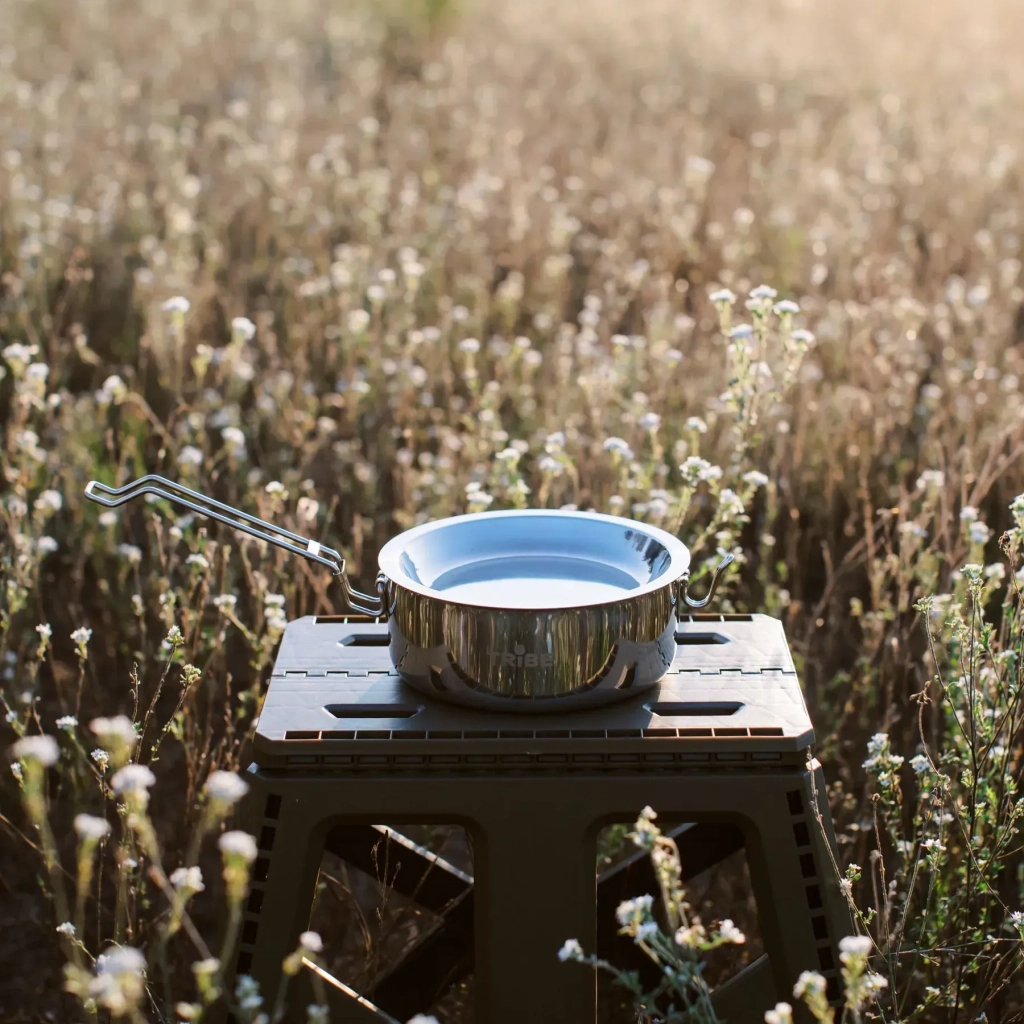 Набір туристичного посуду Tribe Tourist Set 1,2 л сталевий (T-FG-0008-metal) - изображение 8