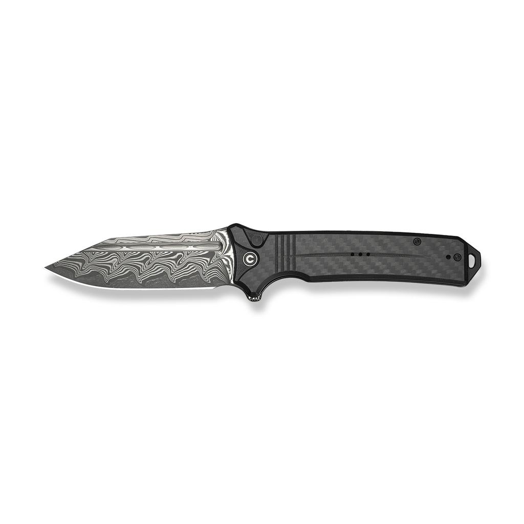 Ніж Civivi Neurohaptic, G10/Carbon, Damascus (C23080-DS1) - зображення 1