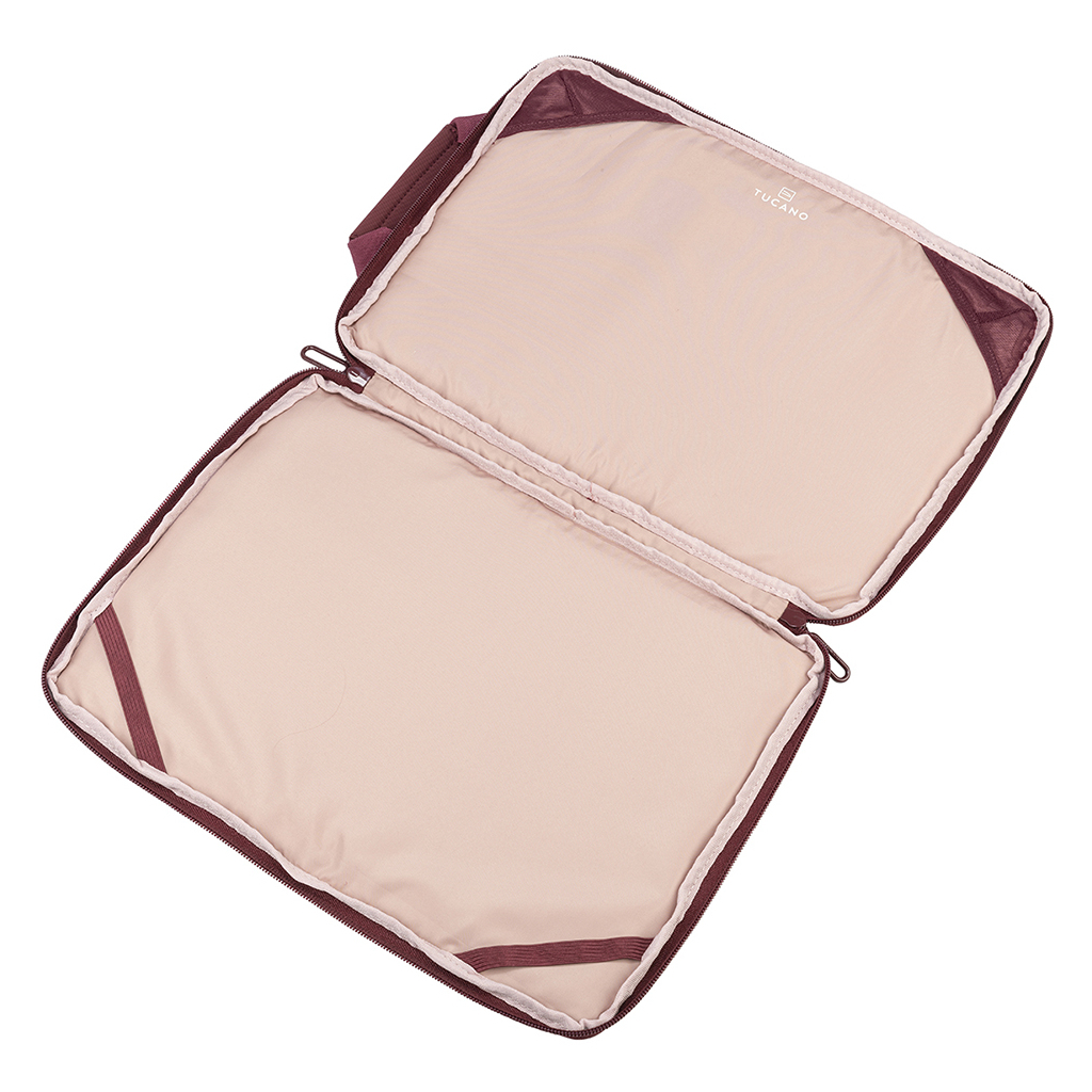 Чохол до ноутбука Tucano 14" Sandy burgundy (BFSAN1314-BX) - зображення 7