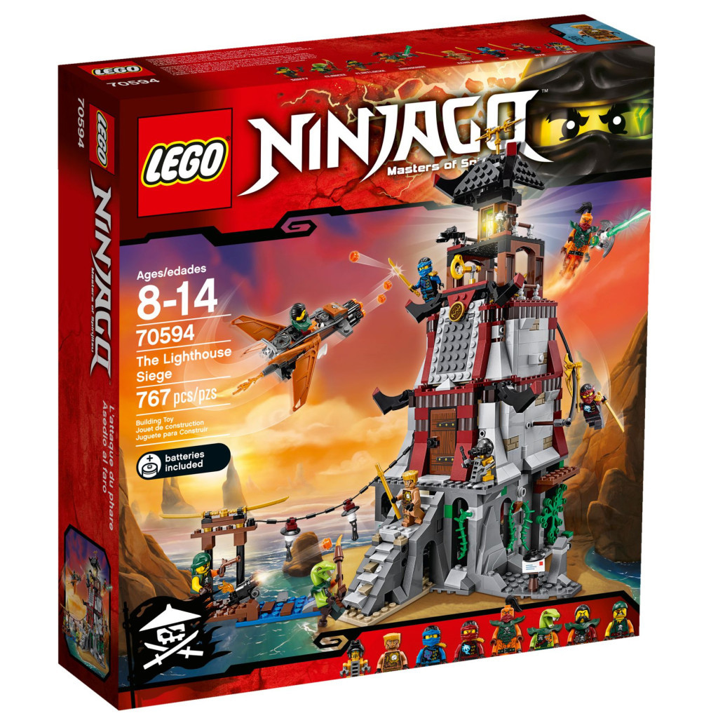 Конструктор LEGO Ninjago Облога маяка (70594) - зображення 1