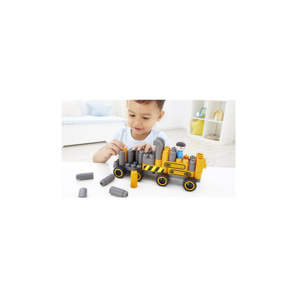 Конструктор PolyM Будівельна техніка 43 деталь (760021) - зображення 9