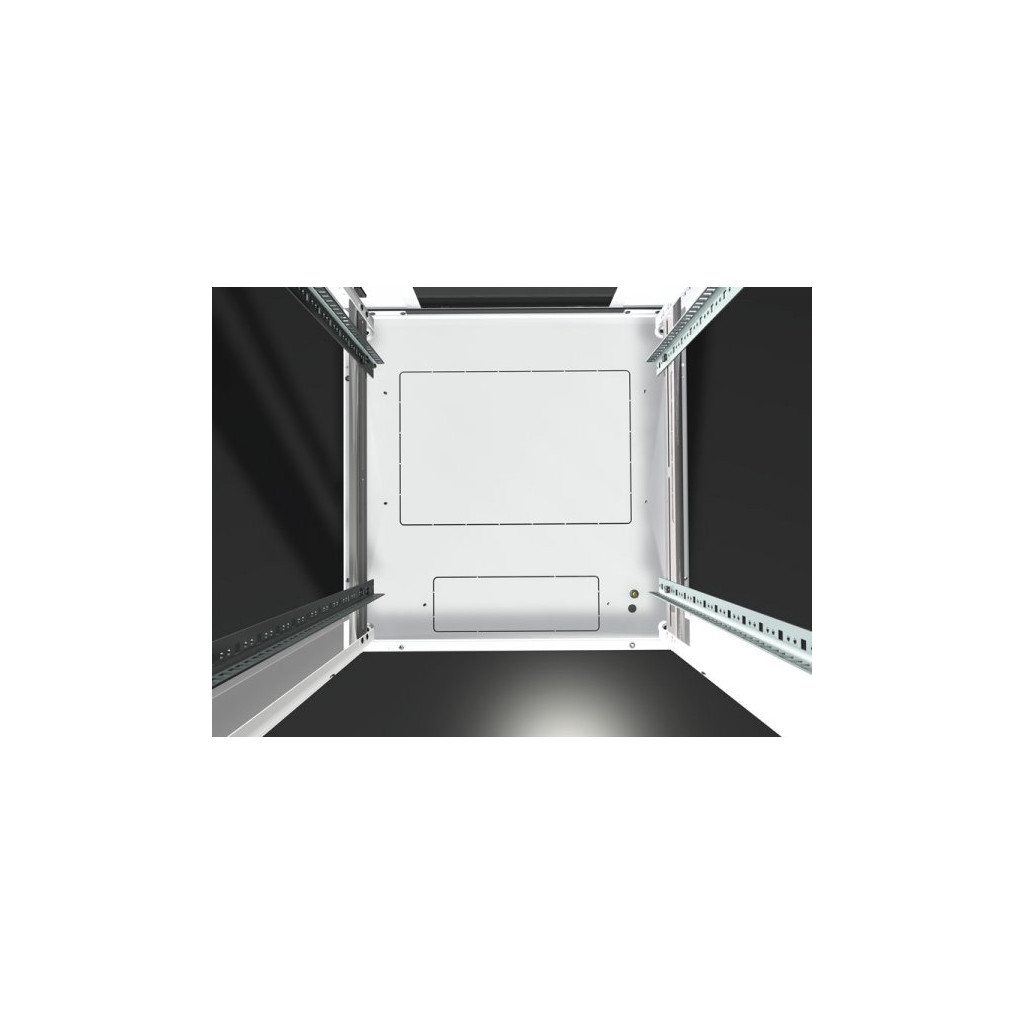 Шафа напольна Conteg 27U iSEVEN 19" 600x600 RAL7035 (RI7-27-60/60) - зображення 3