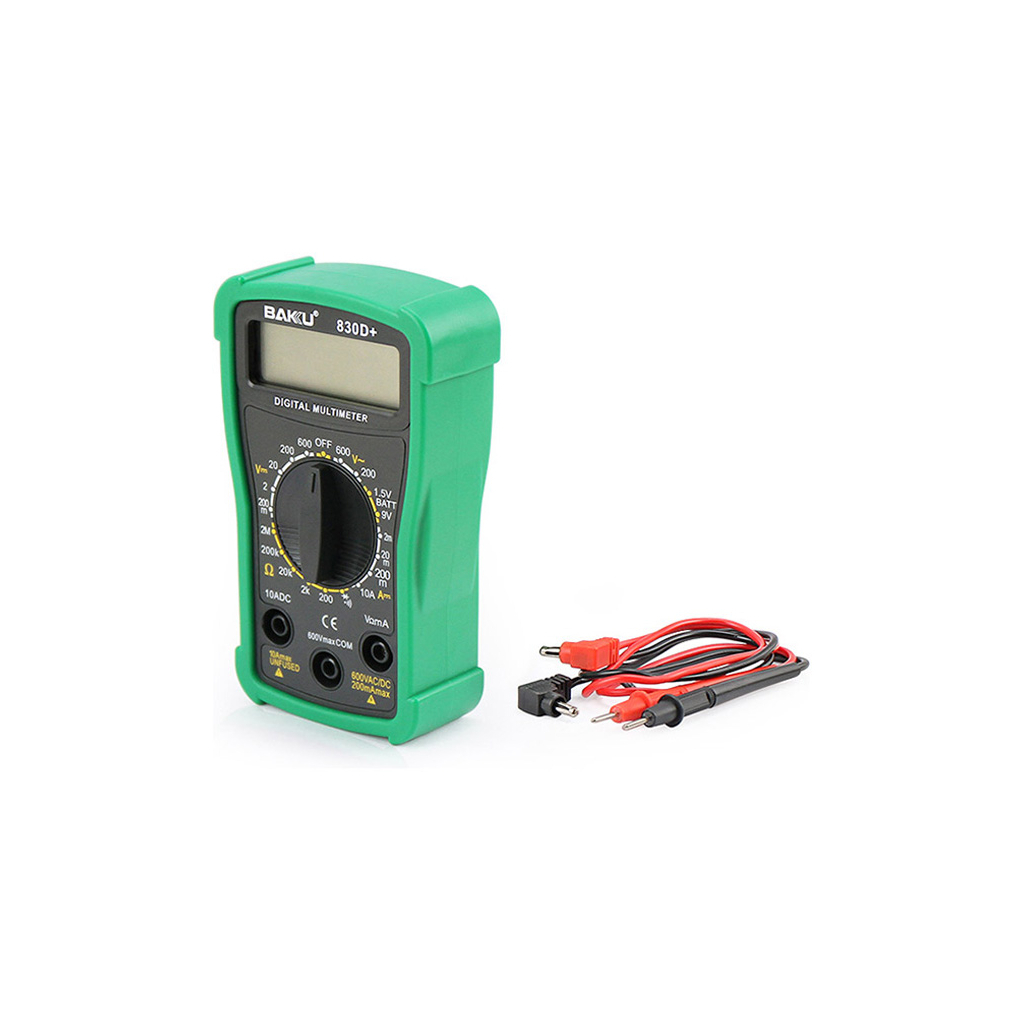 Цифровий мультиметр Baku BK-830D+ - зображення 2