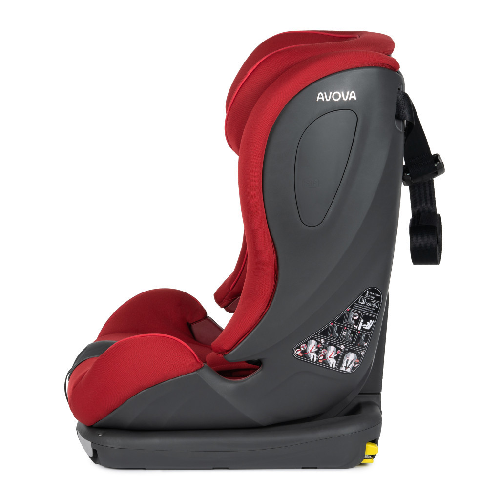 Автокрісло Avova Sperling-Fix i-Size 1-2-3 Maple Red (4260621463028) - зображення 3