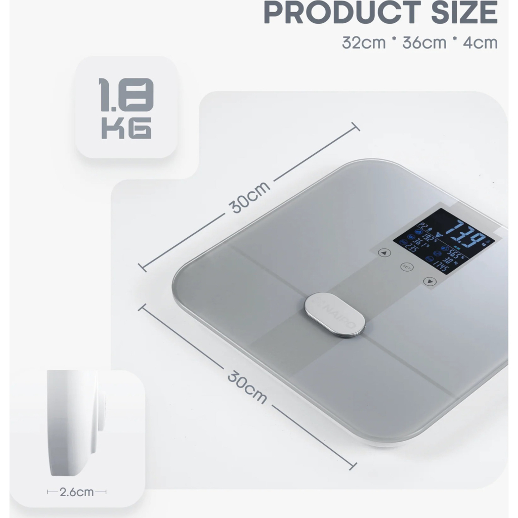 Ваги підлогові NAIPO NP-BS02 - зображення 7