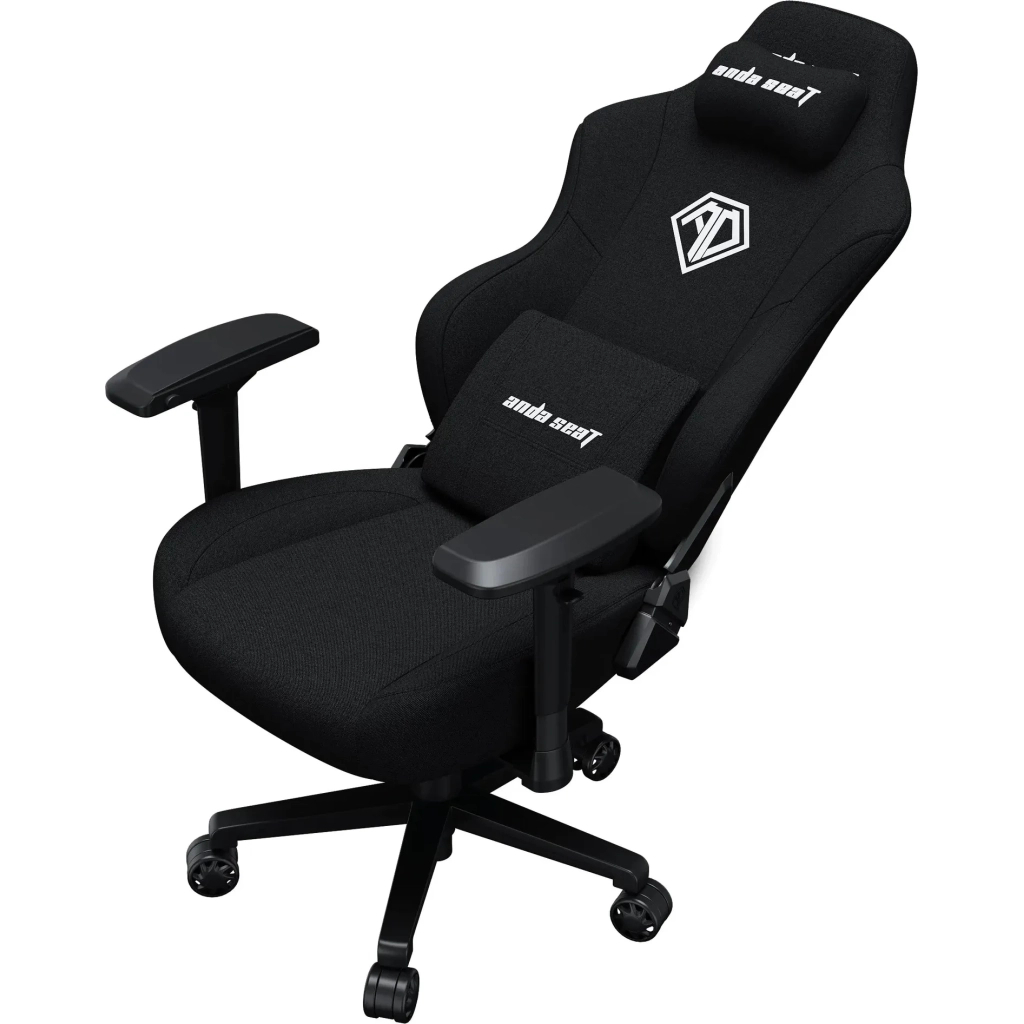 Крісло ігрове Anda Seat Phantom 3 Pro Fabric Size L Black (AD18YC-06-B-F) - зображення 8