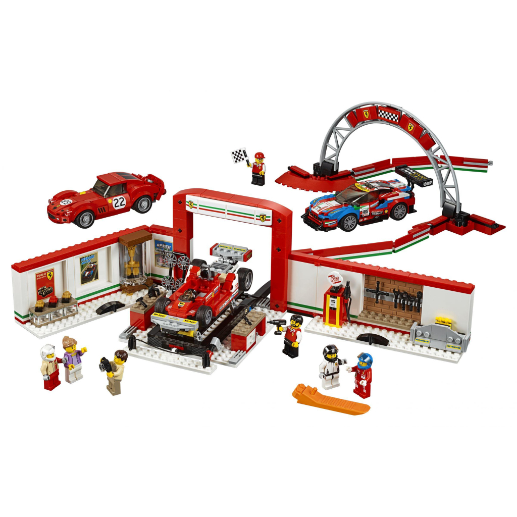 Конструктор LEGO Speed Champions Гараж Ferrari 841 деталь (75889) - зображення 2