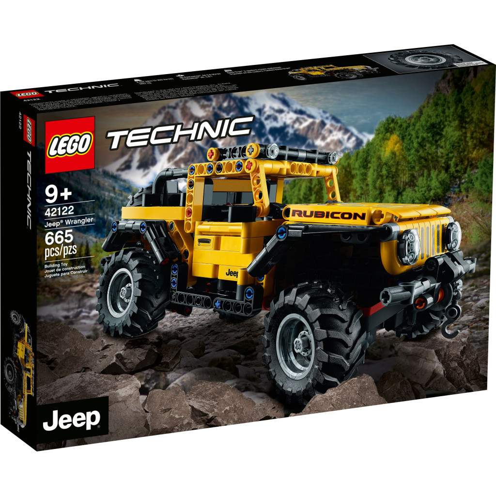 Конструктор LEGO Technic Jeep Wrangler 665 деталей (42122) - зображення 1