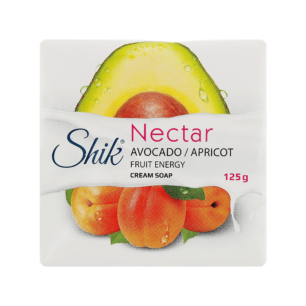 Тверде мило Shik Nectar Авокадо і абрикос 125 г (4823107602818) - зображення 1