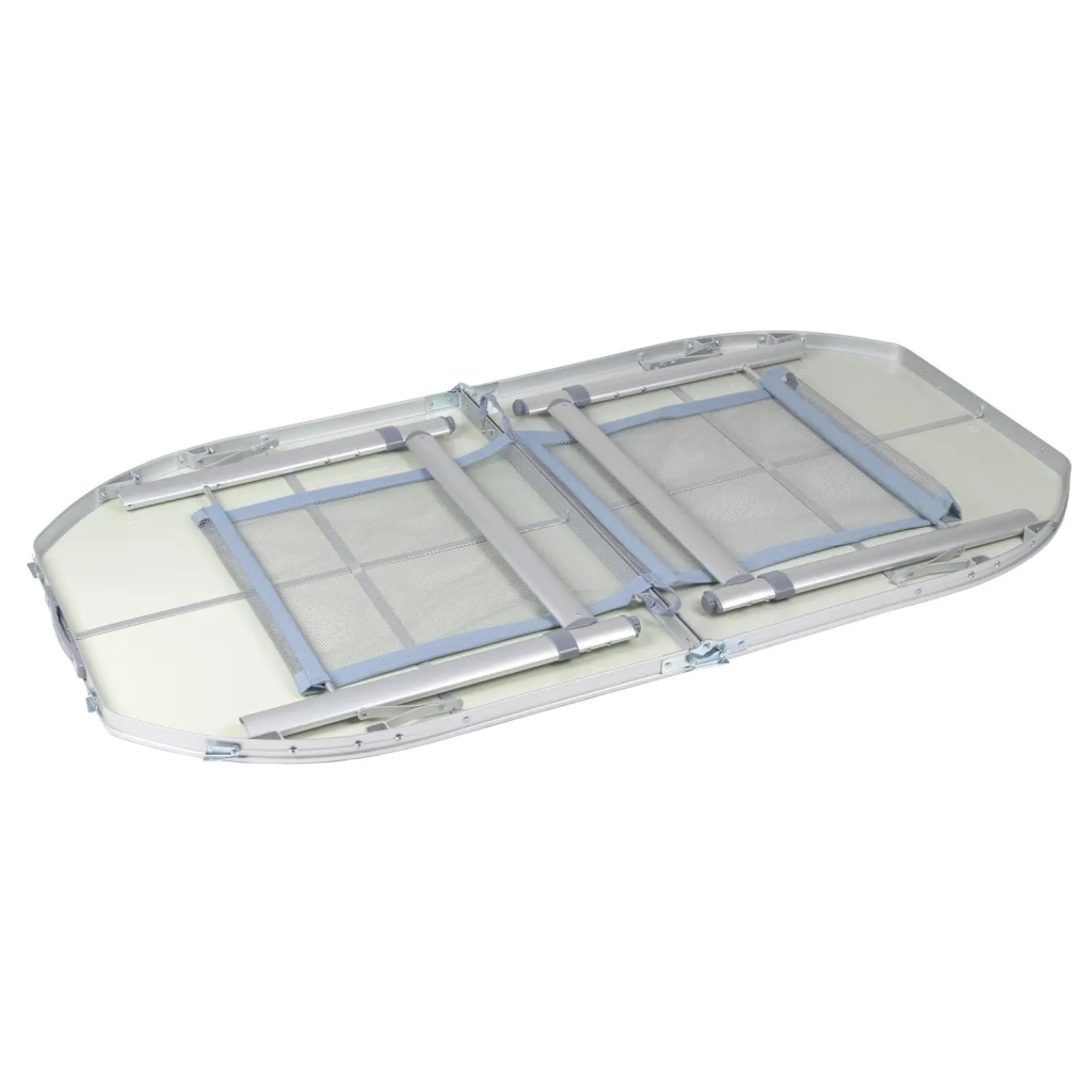 Туристичний стіл Bo-Camp Premium Oval 150x80 cm Grey (1404405) - зображення 4