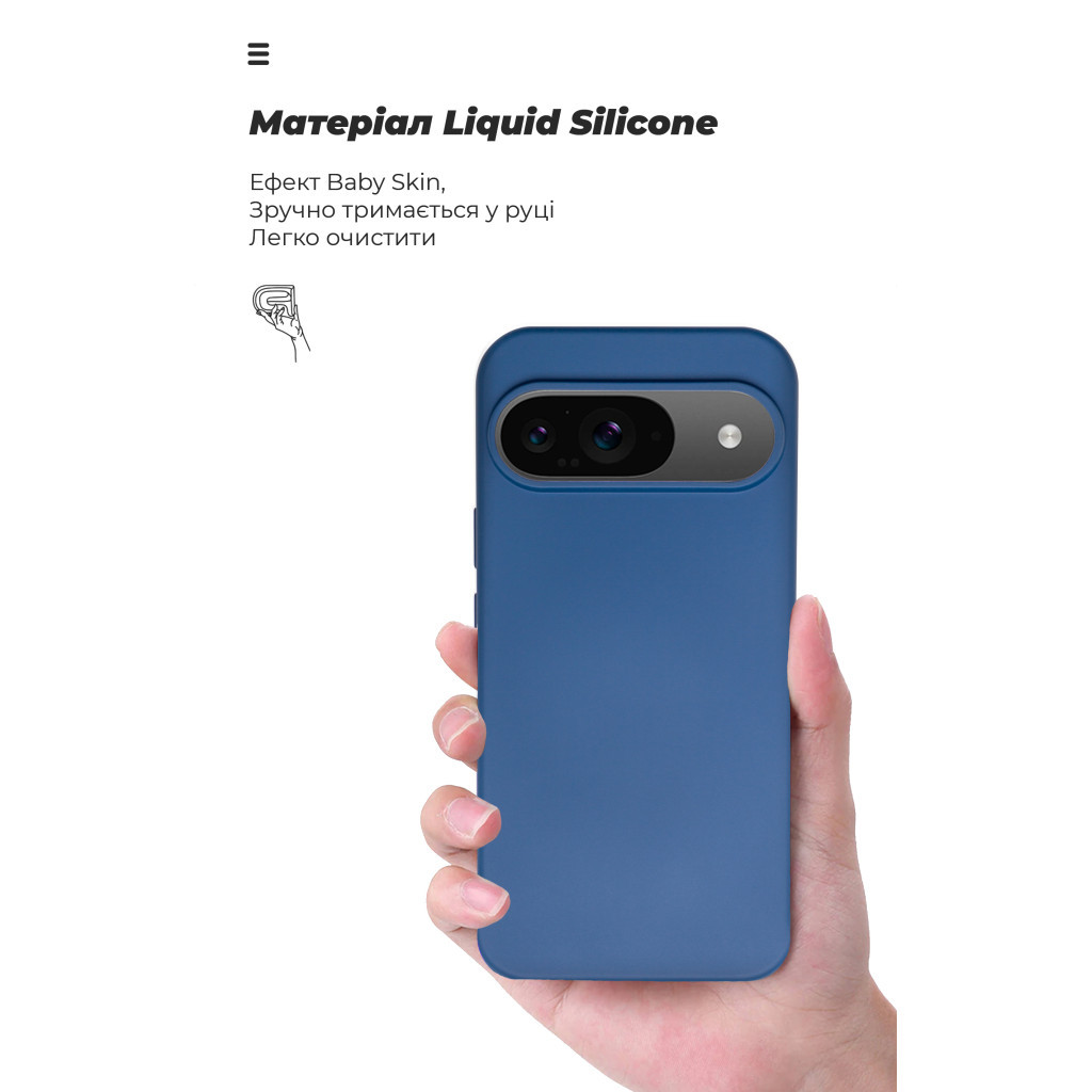 Чохол до мобільного телефона Armorstandart ICON Case Google Pixel 9 Dark Blue (ARM74691) - зображення 7