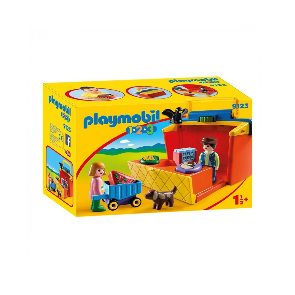Конструктор Playmobil Переносний ринок (6081043) - зображення 1