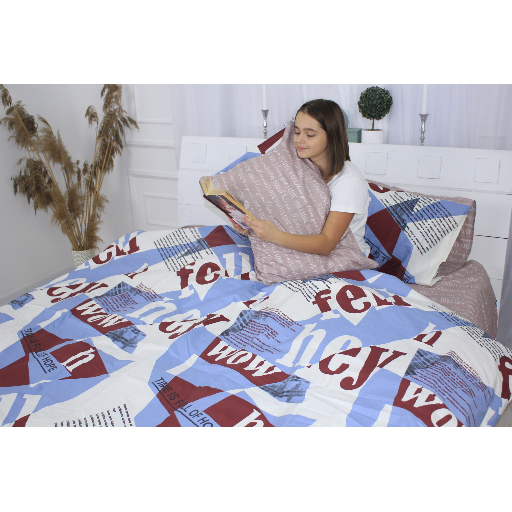 Постільна білизна MirSon Бязь 17-0535 Peggy 2х143х210 (2200003789096) - зображення 4