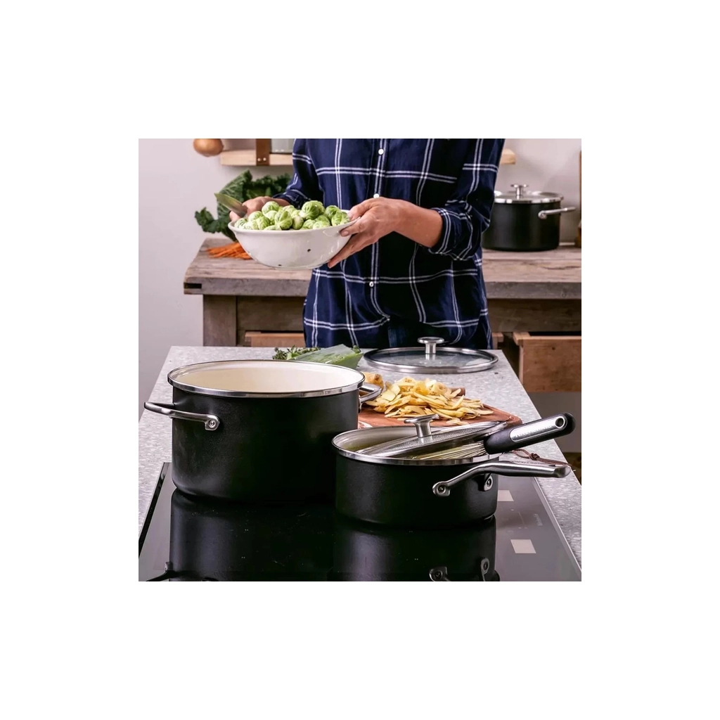 Ківш KitchenAid Steel Core, 16 см, 1,3 л, матовий чорний (CC005997-001) - изображение 4