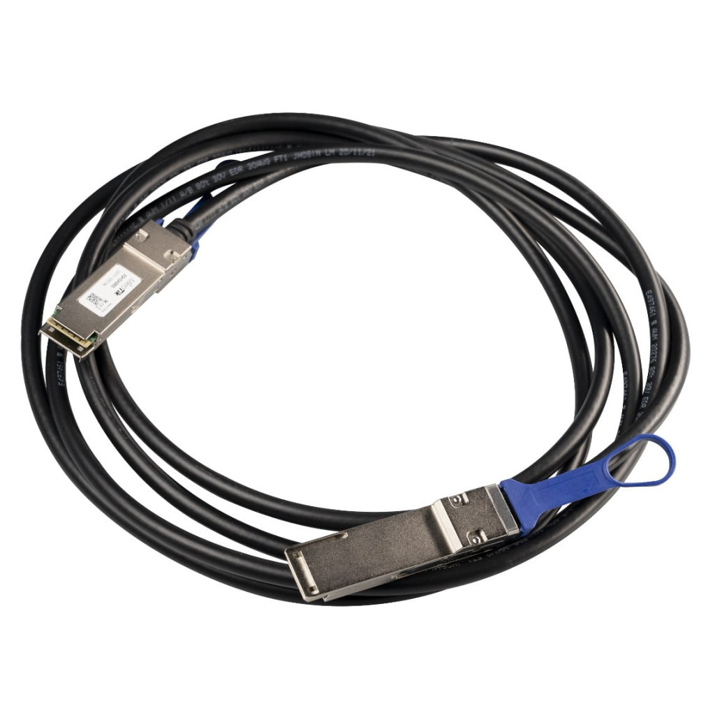 Оптичний патчкорд Mikrotik QSFP28 3m direct attach cable (XQ+DA0003) - зображення 1