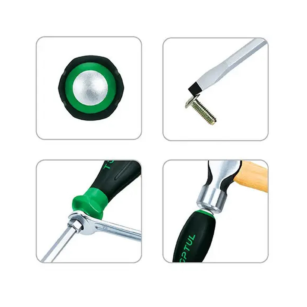 Викрутка Toptul шліцева 10.0x200мм (з шестигранником ударна) (FAGF1020) - зображення 2