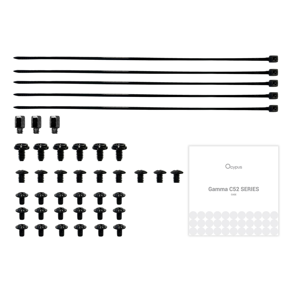 Корпус для ПК OCYPUS GAMMA C52 BK ARGB (GAMMA-C52-BKD300XX-GL) - зображення 12