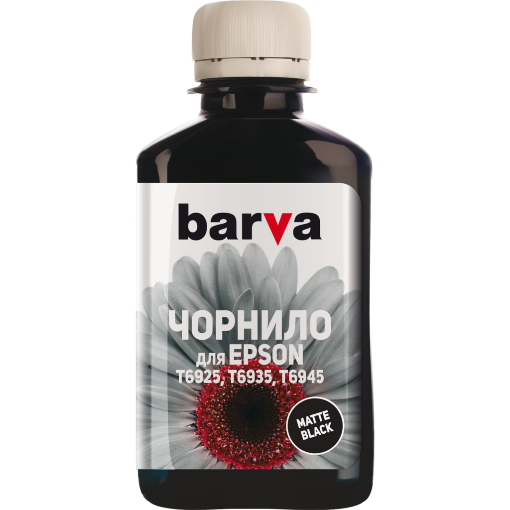Чорнило Barva Epson E69, 180 мл, pigm. Matte-Black (E69-764) - зображення 1