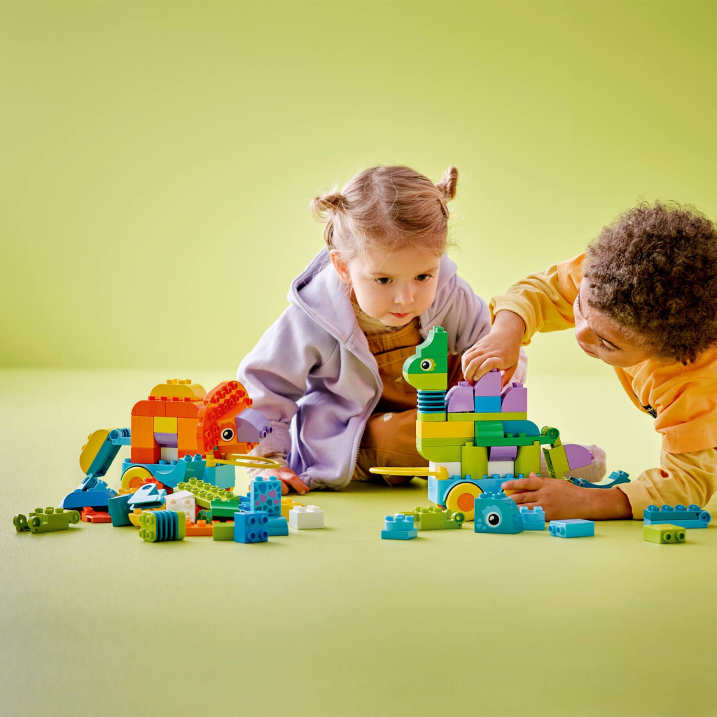 Конструктор LEGO DUPLO Динозаври на колесах 3 в 1 (10451) - зображення 11
