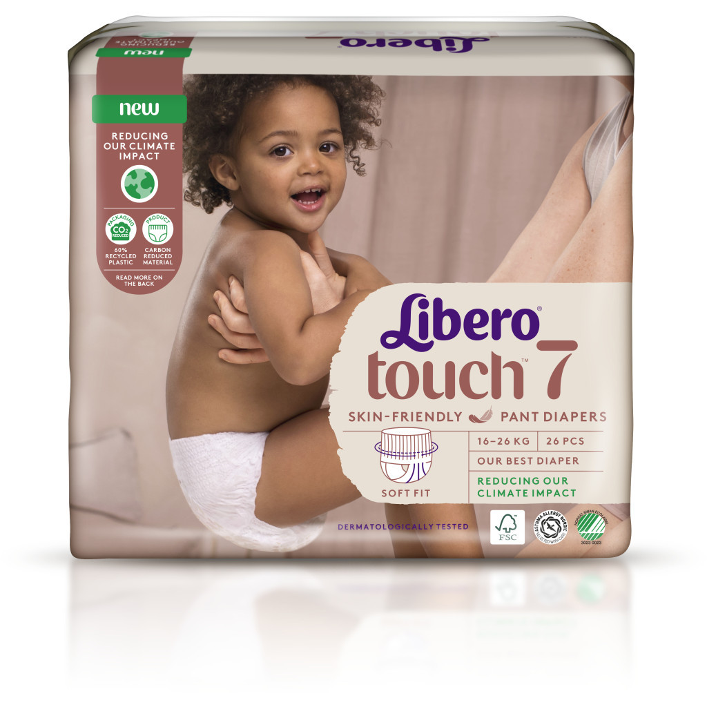 Підгузки Libero Touch Pants Розмір 7 (16-26 кг) 26 шт (7322541739786) - зображення 2